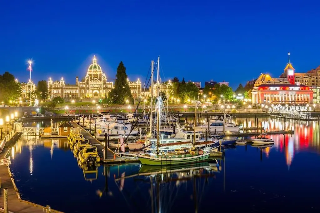 Waterfront Living In Victoria - Rooftop Patio, Bbq, Gym, Coffee Apartment Canada