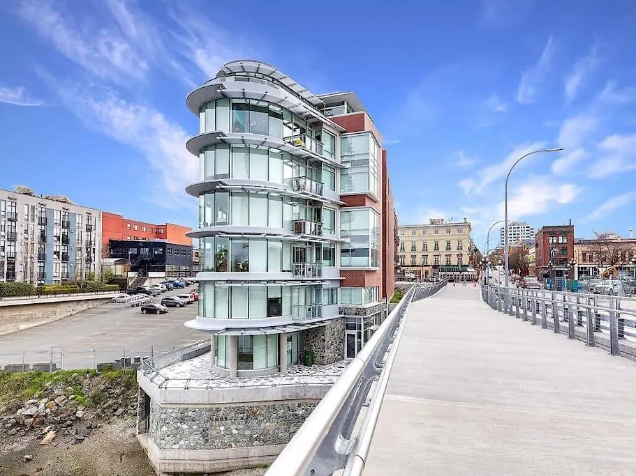 Waterfront Living In Victoria - Rooftop Patio, Bbq, Gym, Coffee Apartment Canada